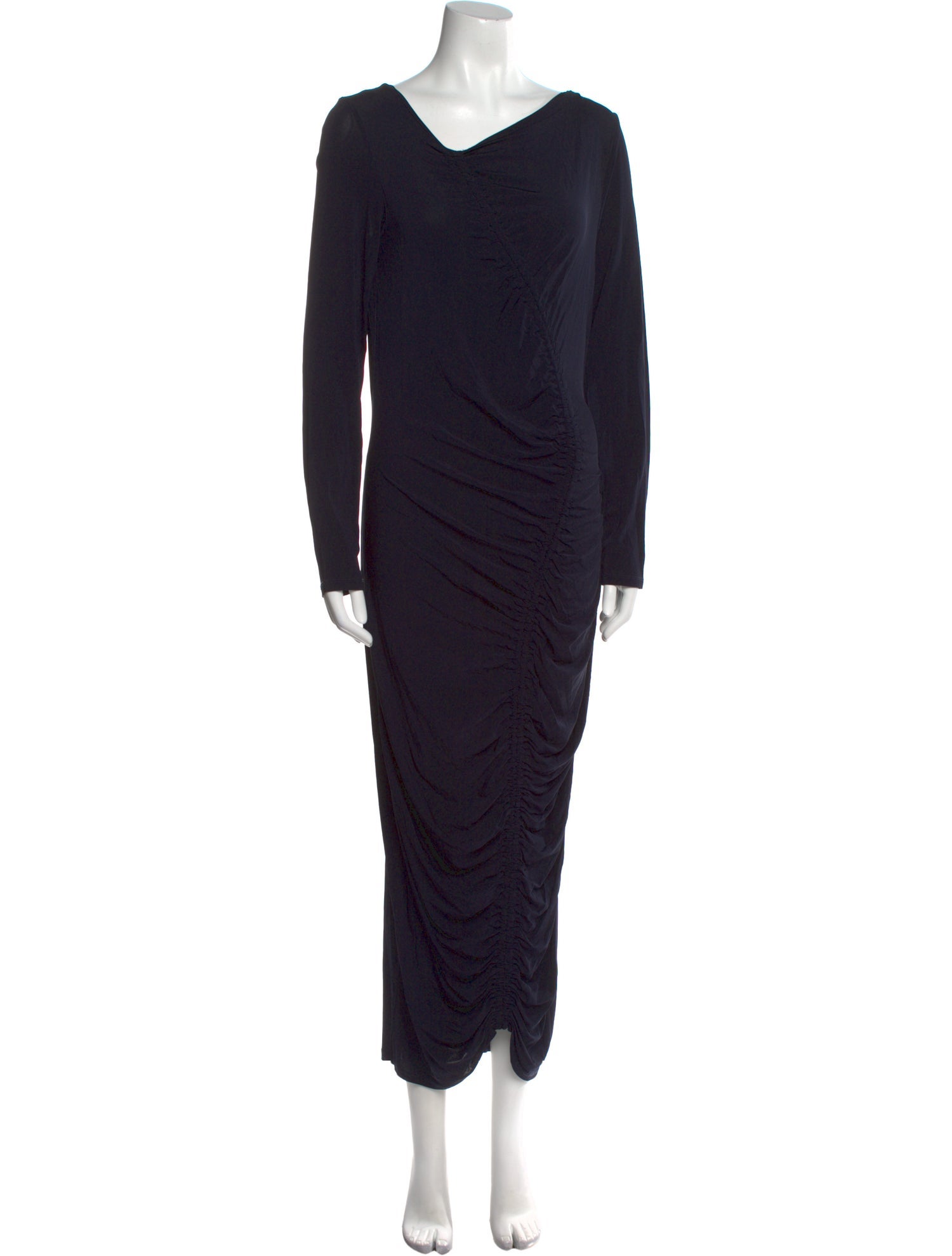 Paloma Wool Cowl Neck Midi Length Dress