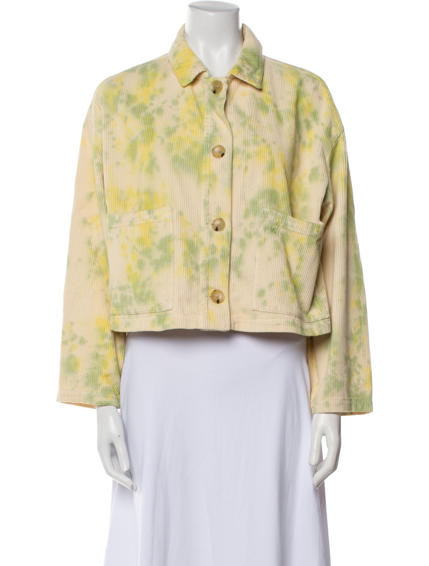 Paloma Wool Tweed Pattern Evening Jacket