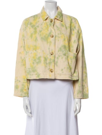 Paloma Wool Tweed Pattern Evening Jacket