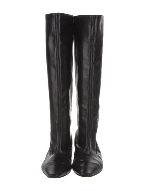 Paloma Wool Patent Leather Riding Boots