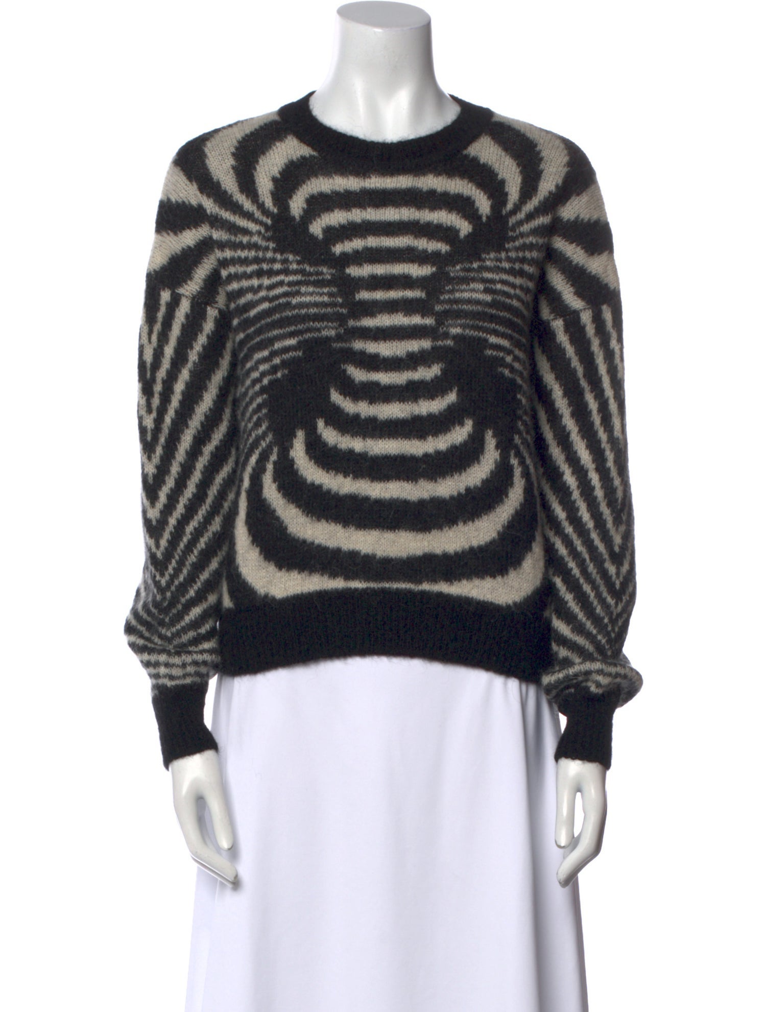 Paloma Wool Mohair Animal Print Sweater
