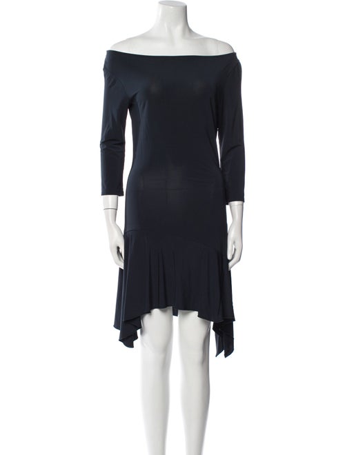Paloma Wool Off-The-Shoulder Knee-Length Dress