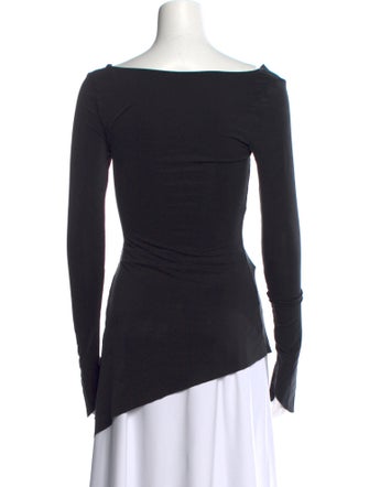 Paloma Wool Cowl Neck Long Sleeve Top