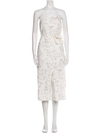 Paloma Wool Linen Midi Length Dress