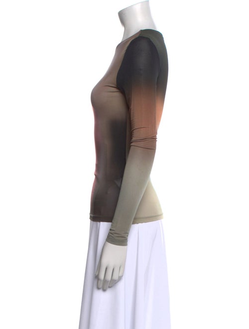 Paloma Wool Tie-Dye Print Crew Neck Top