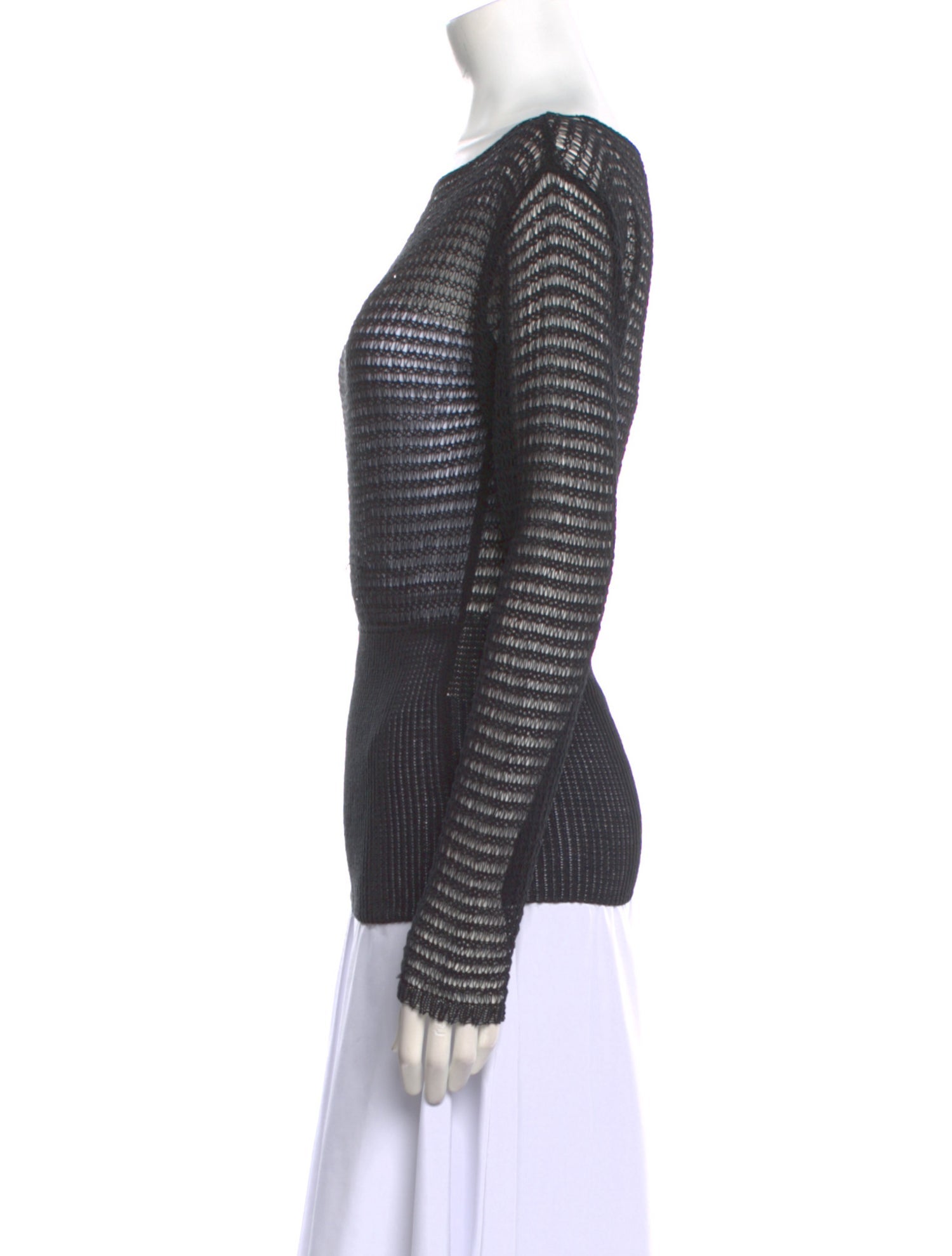 Paloma Wool Bateau Neckline Long Sleeve Top