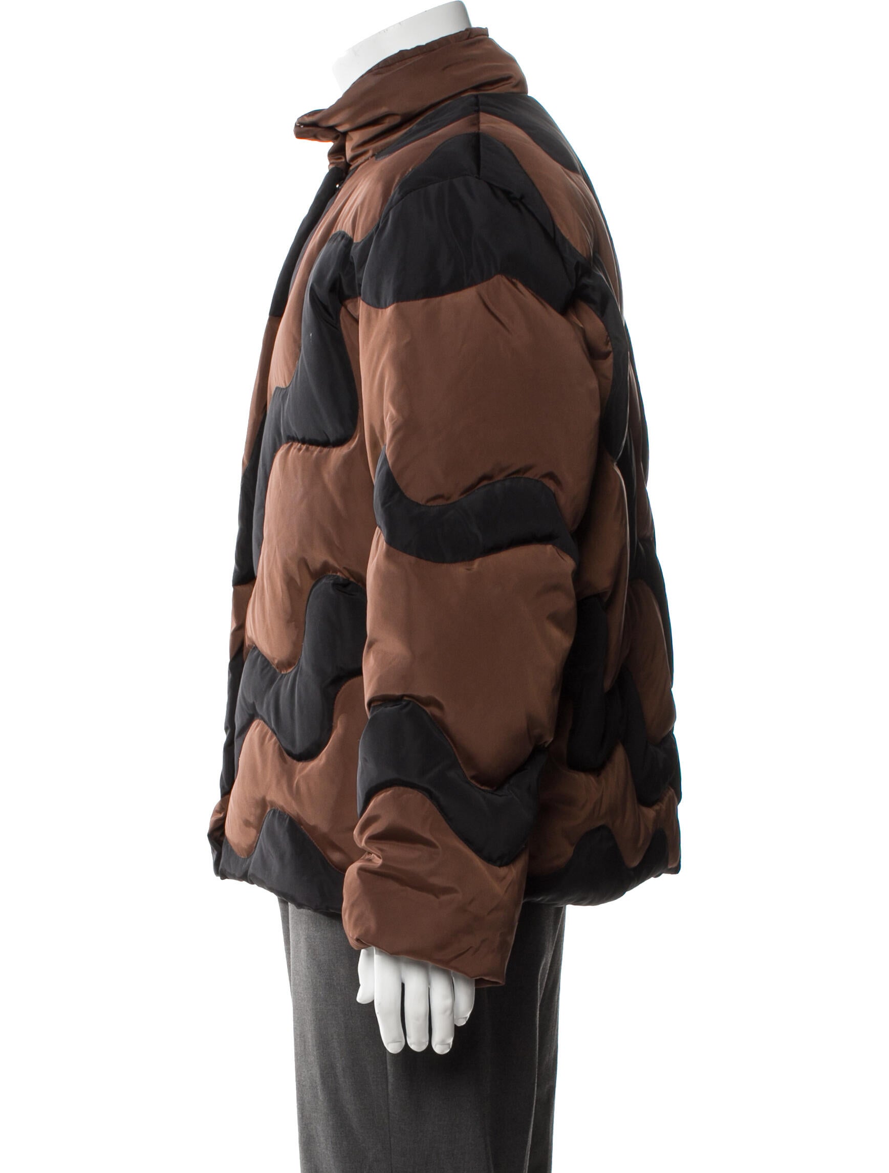 Paloma Wool Wool Colorblock Pattern Parka
