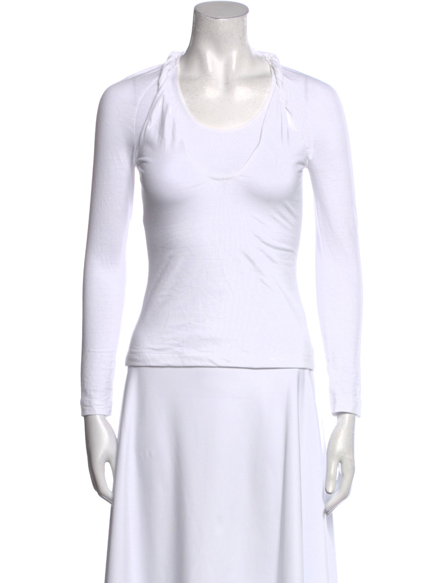 Paloma Wool Scoop Neck Long Sleeve Top