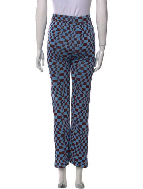 Paloma Wool Plaid Print Wide Leg Pants