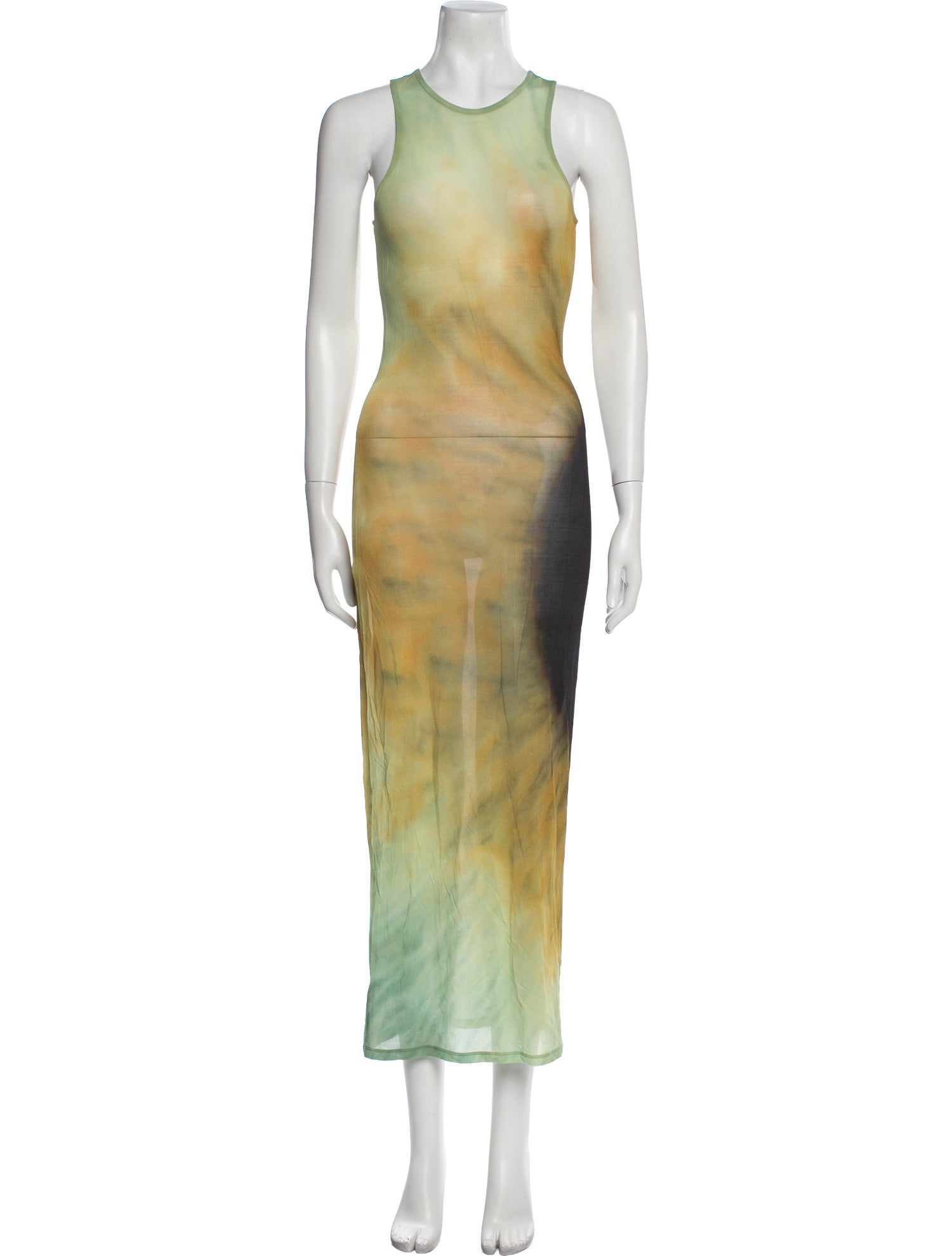 Paloma Wool Tie-Dye Print Long Dress