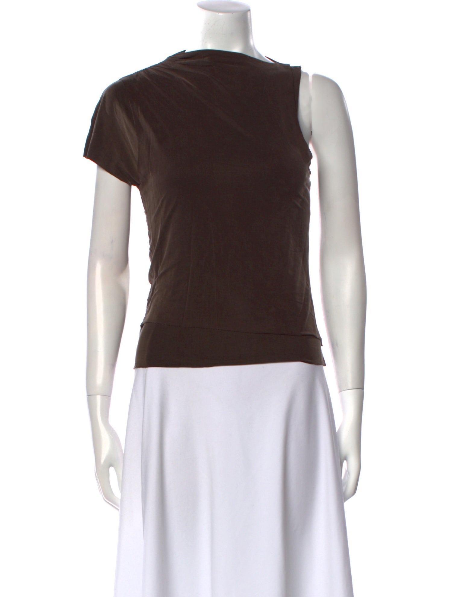 Paloma Wool Bateau Neckline Short Sleeve Top