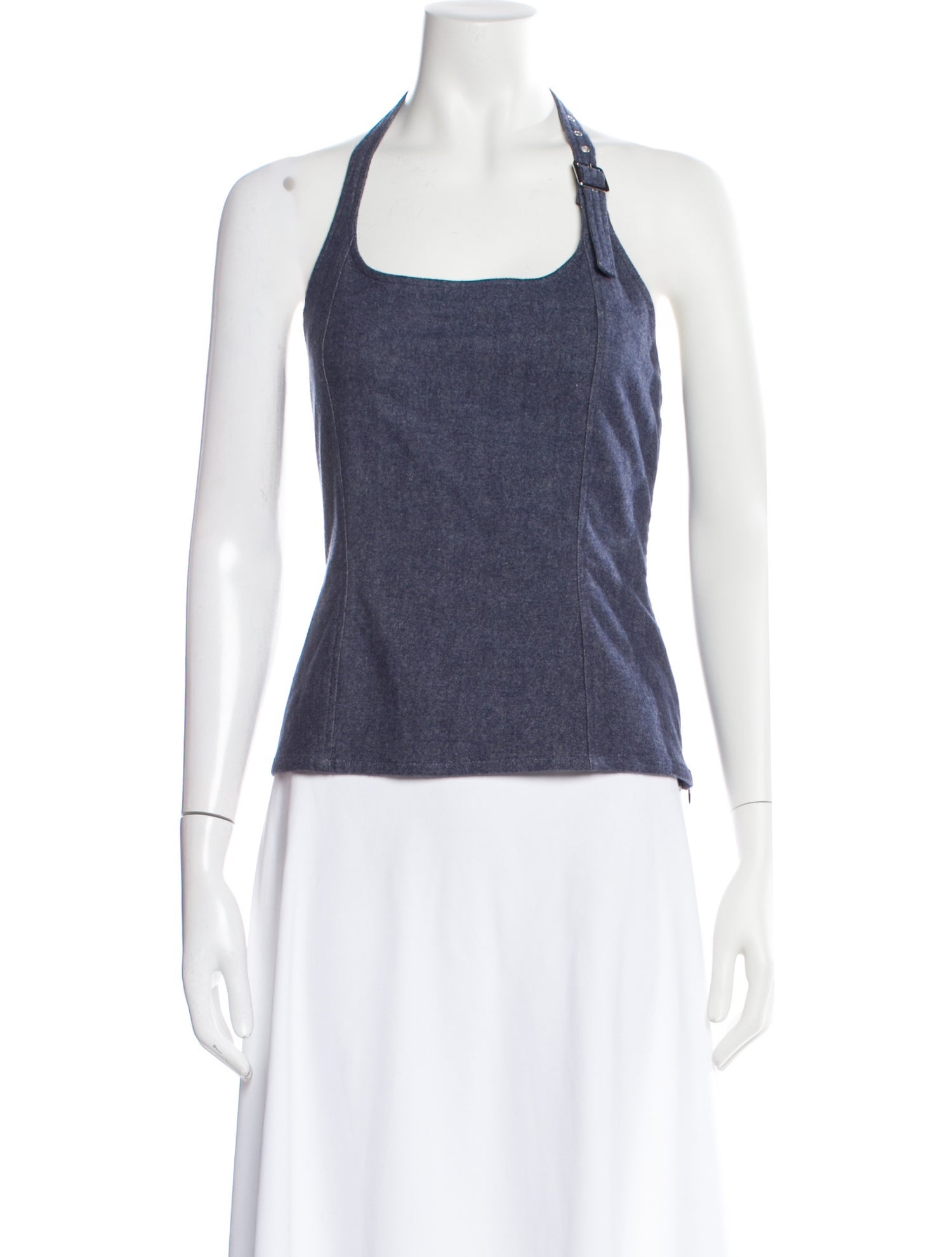 Paloma Wool Square Neckline Sleeveless Top