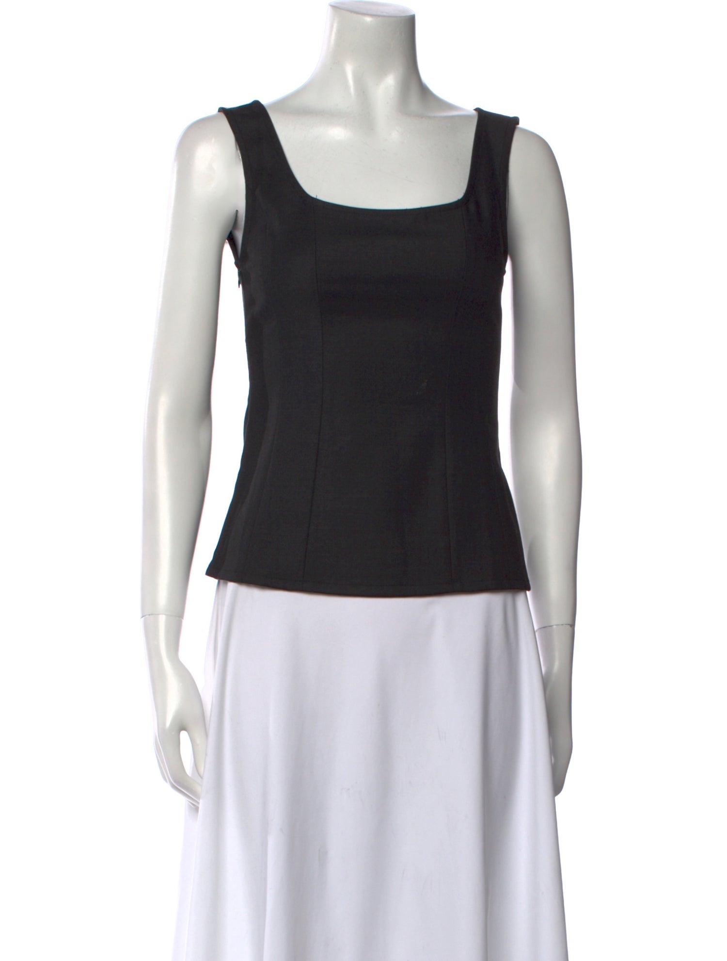 Paloma Wool Square Neckline Sleeveless Top