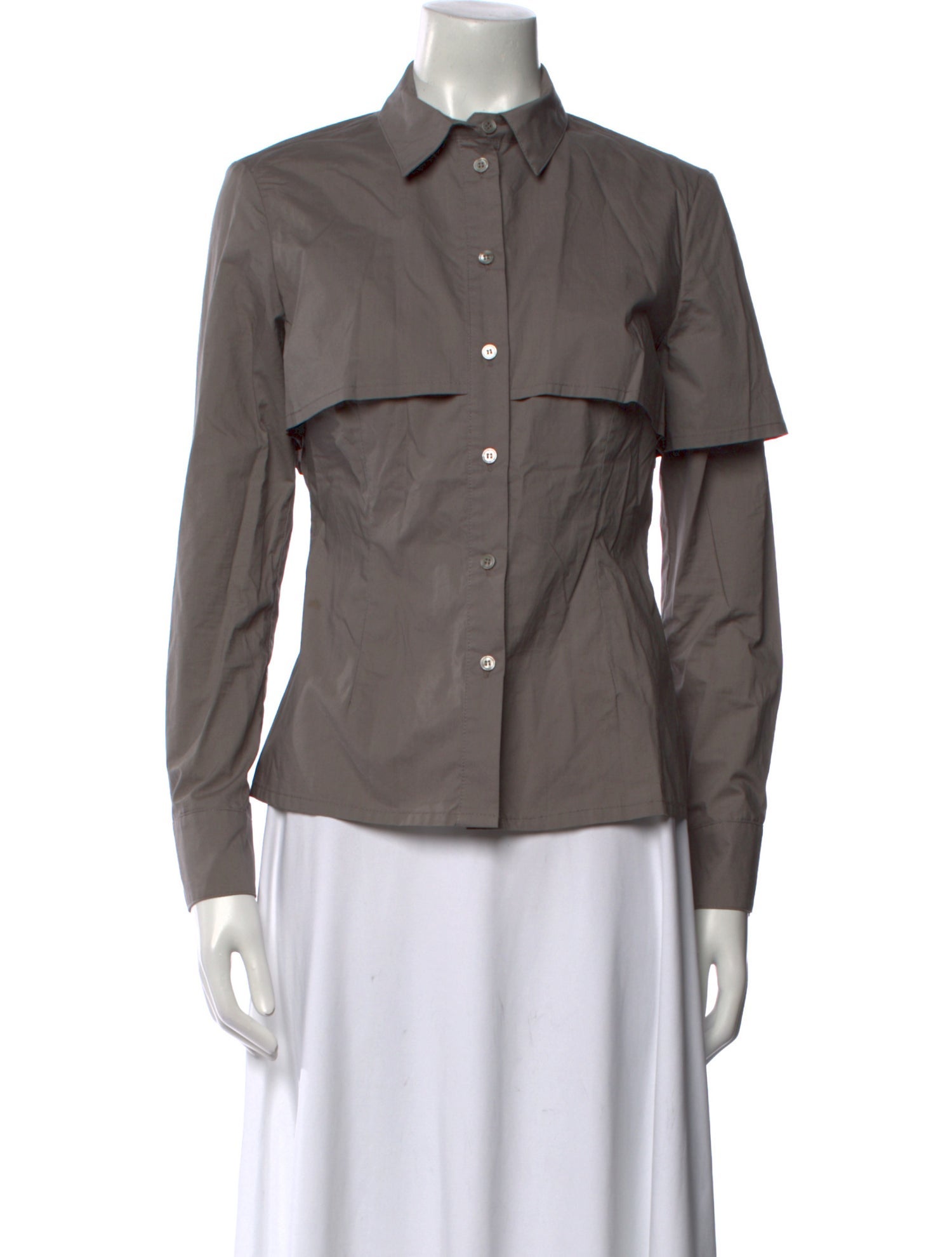 Paloma Wool Long Sleeve Button-Up Top