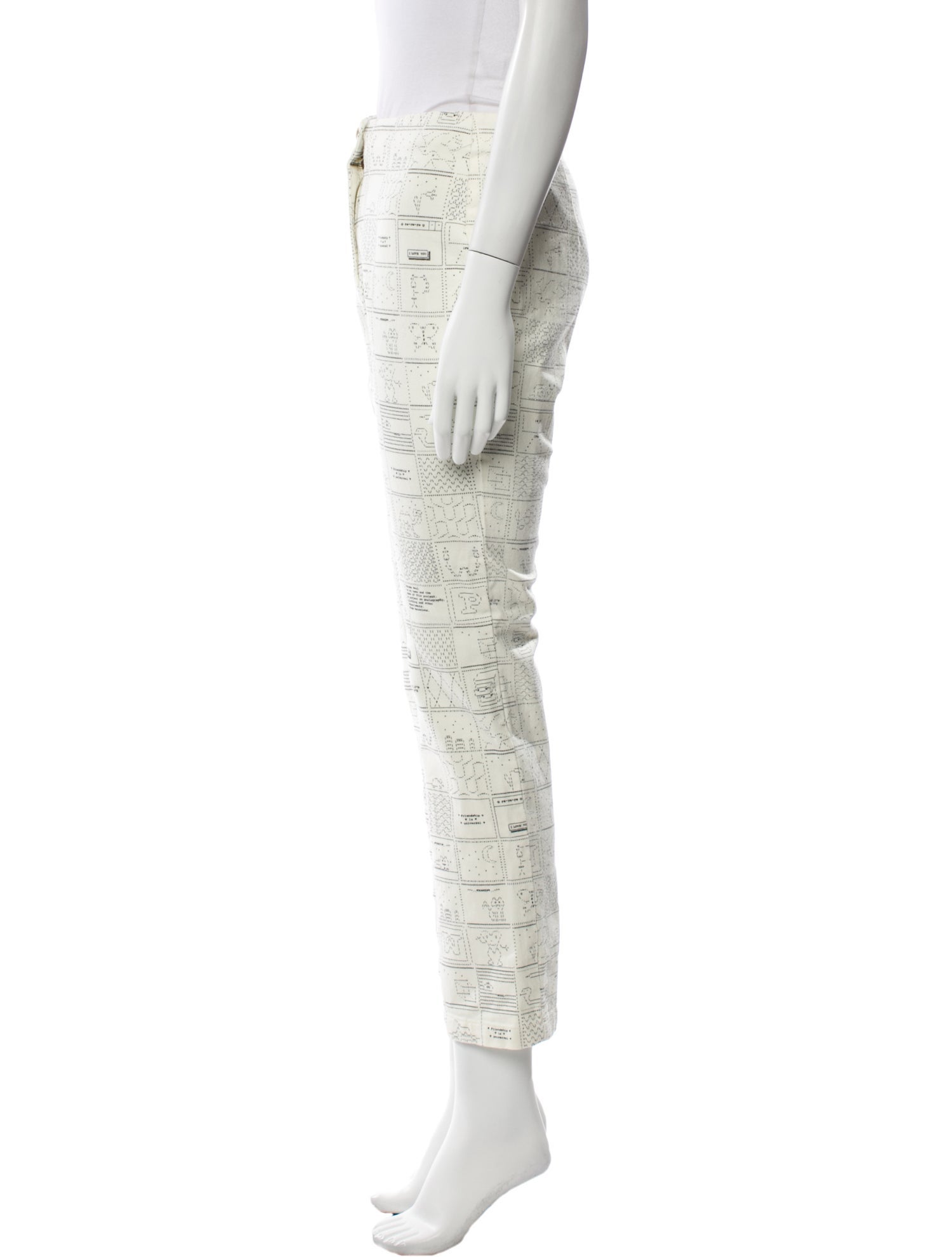 Paloma Wool Printed Straight Leg Pants