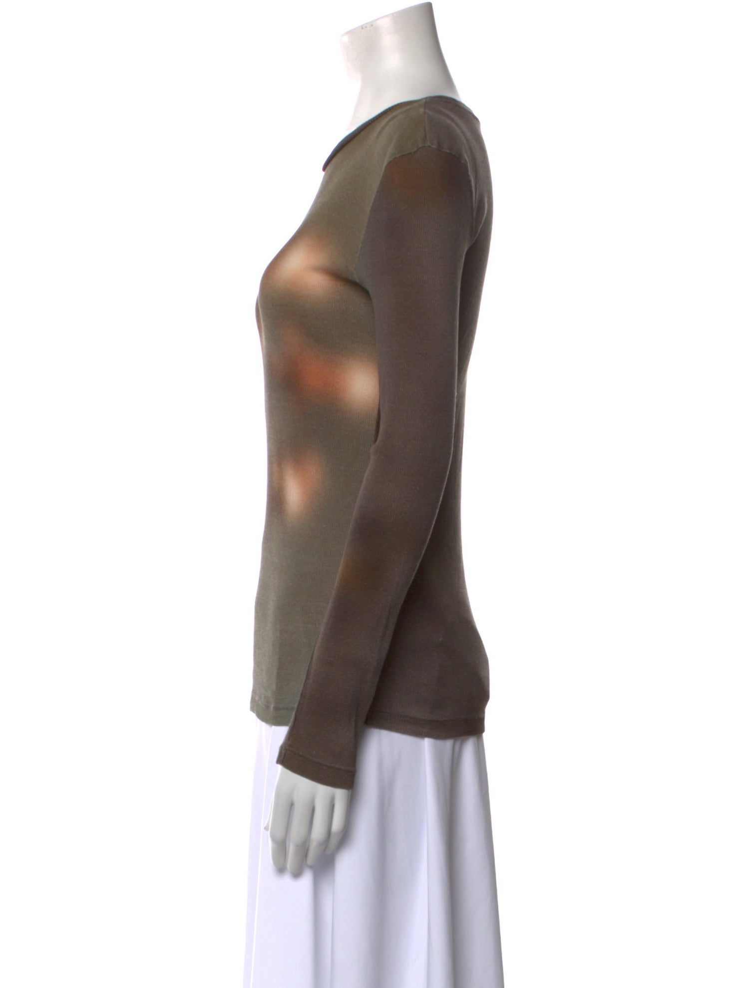 Paloma Wool Scoop Neck Long Sleeve Top