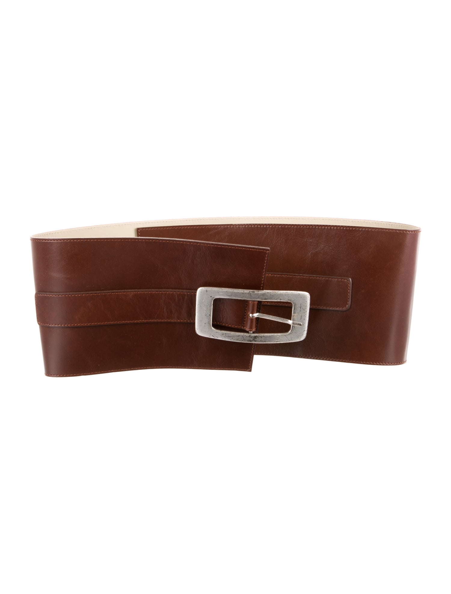 Paloma Wool Wide Leather Waist Belt