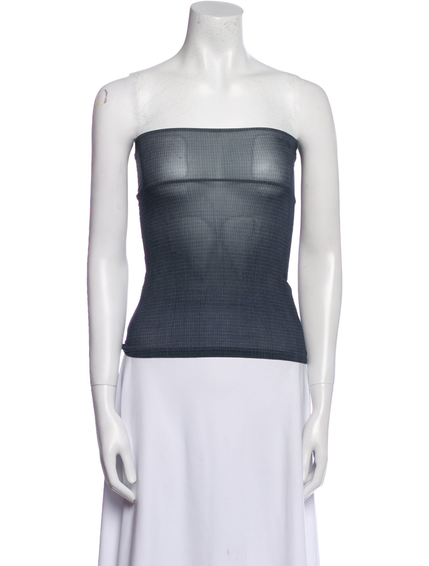 Paloma Wool Strapless Crop Top