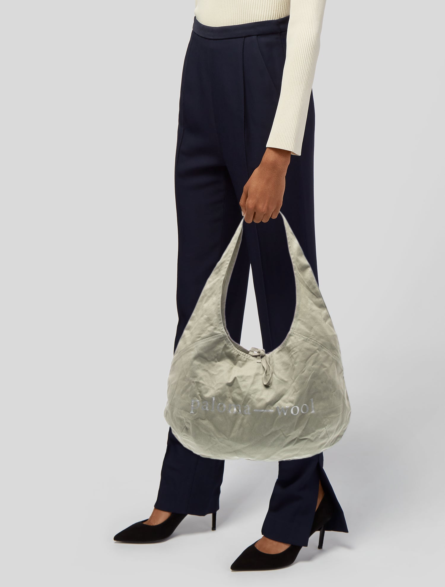 Grace Palmelatto Leer Handtas Donkerblauw | Botique Fashion