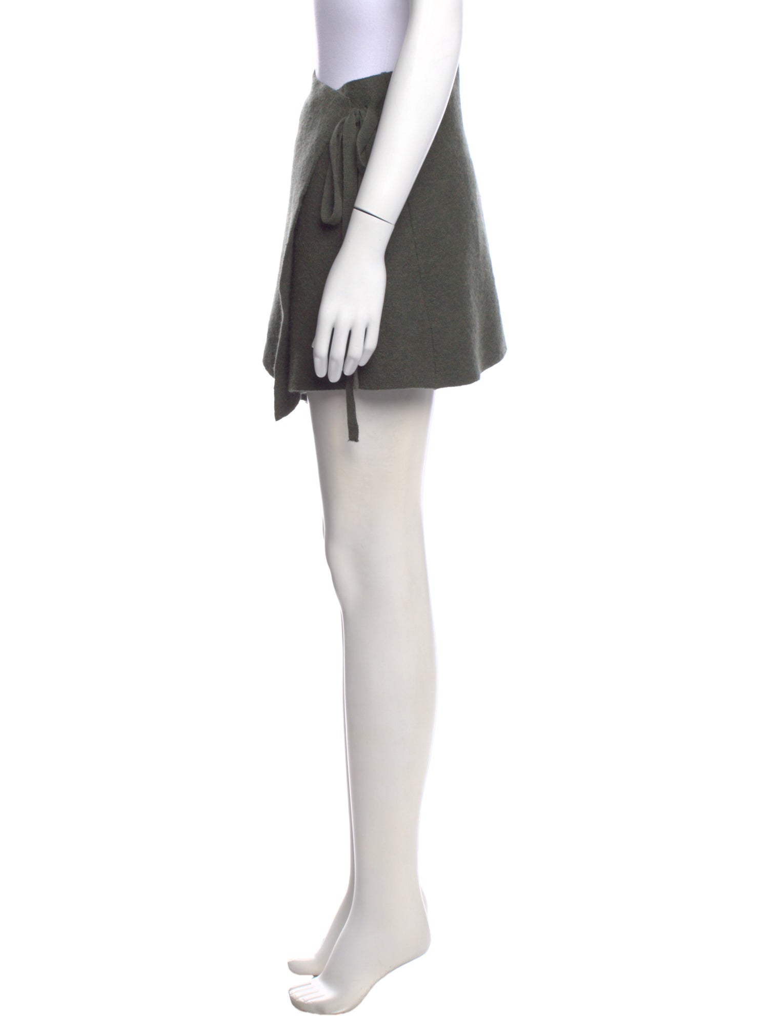 Paloma Wool Merino Wool Mini Skirt