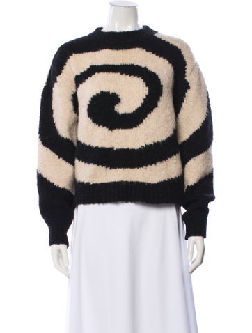 Pre-owned Paloma Wool Wool Striped Sweater In Black