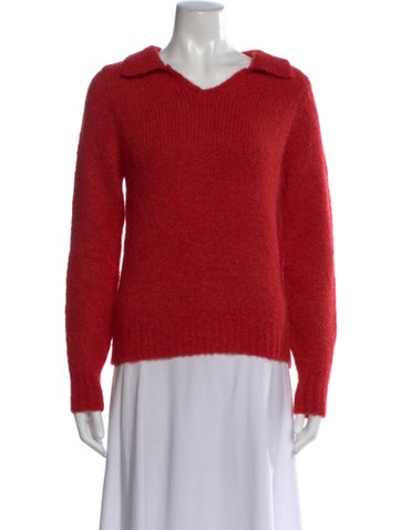 Pre-owned Paloma Wool V-neck Sweater In Red