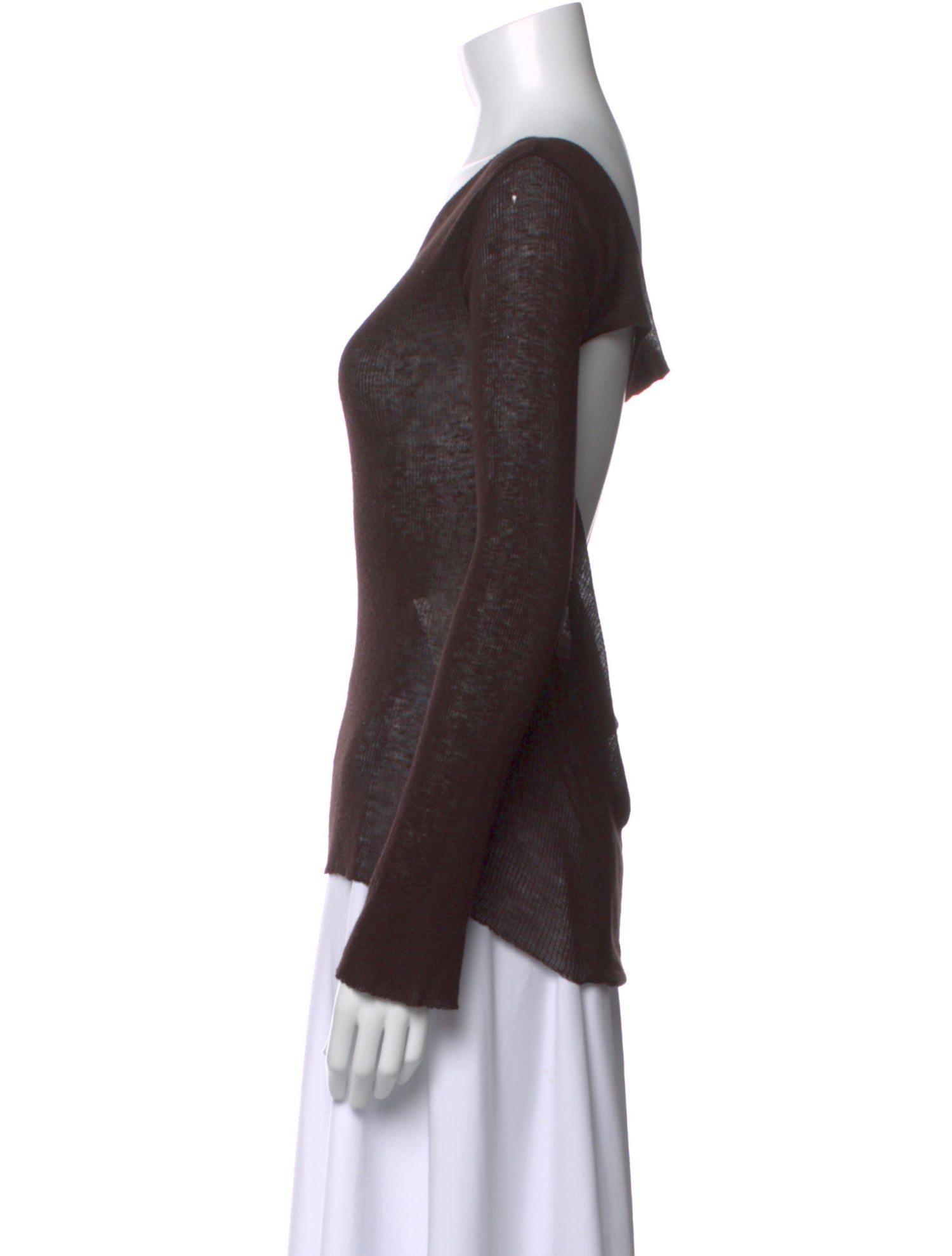 Paloma Wool Asymmetrical Long Sleeve Top