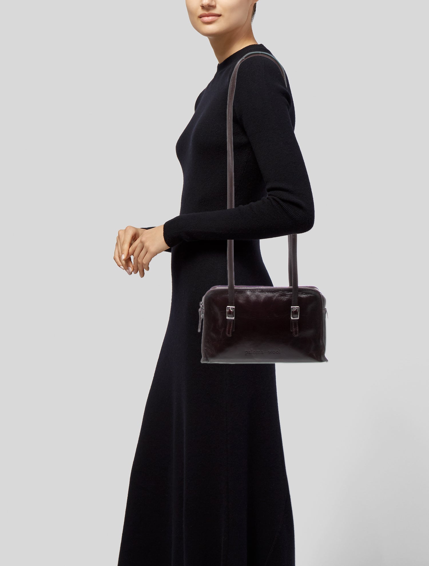 Paloma Wool Canvas Shoulder Bag - Brown Shoulder Bags, Handbags