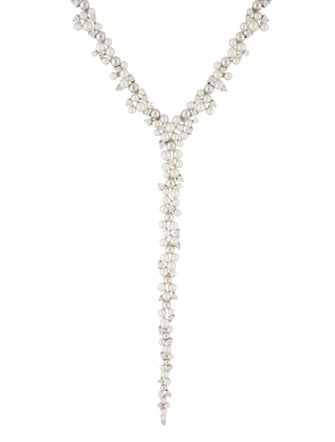 Paul Morelli 18K Pearl & Diamond Lagrange Necklace