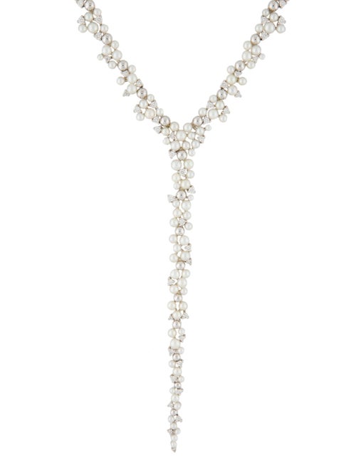 Paul Morelli 18K Pearl & Diamond Lagrange Necklace