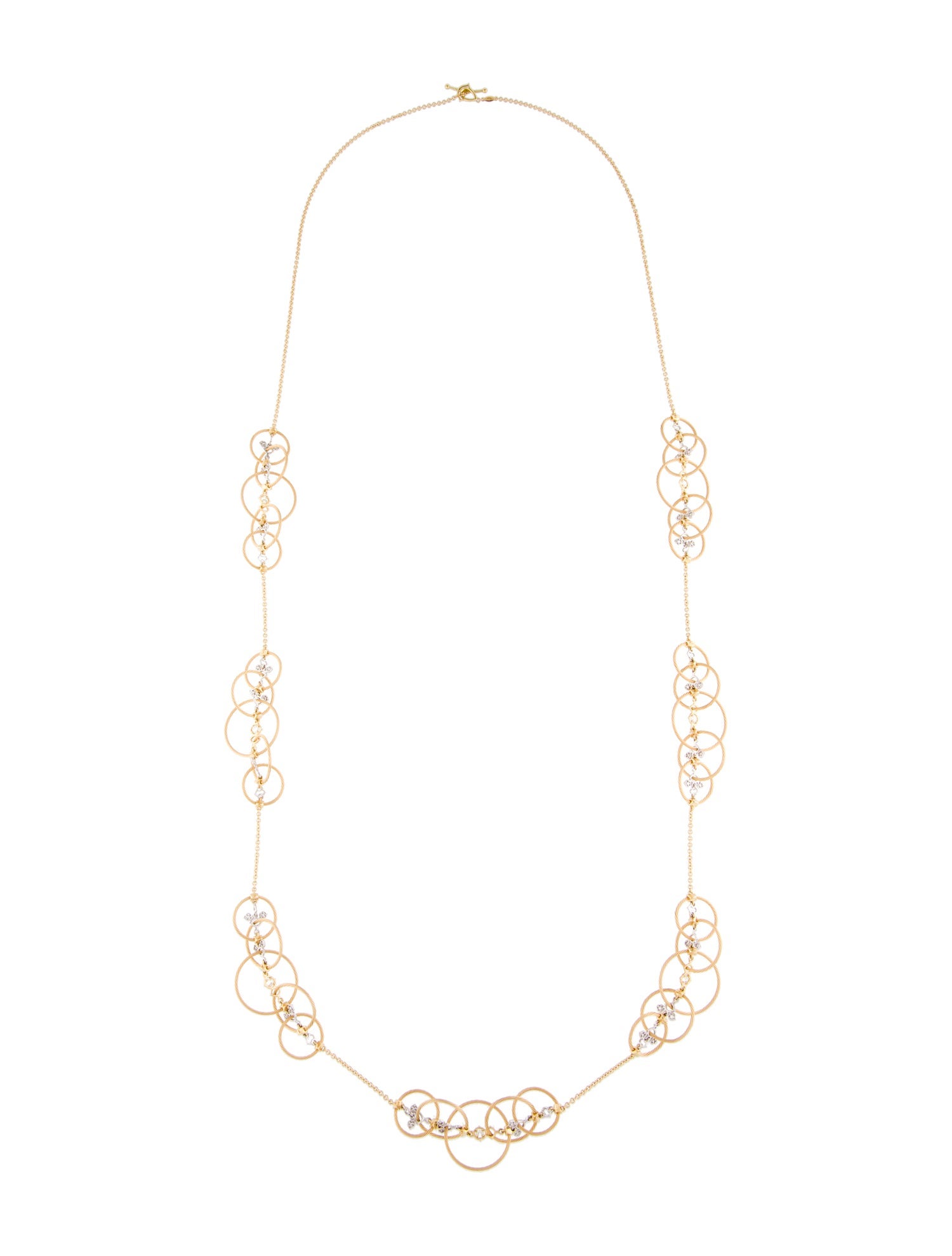 Paul Morelli 18K Diamond Station Necklace