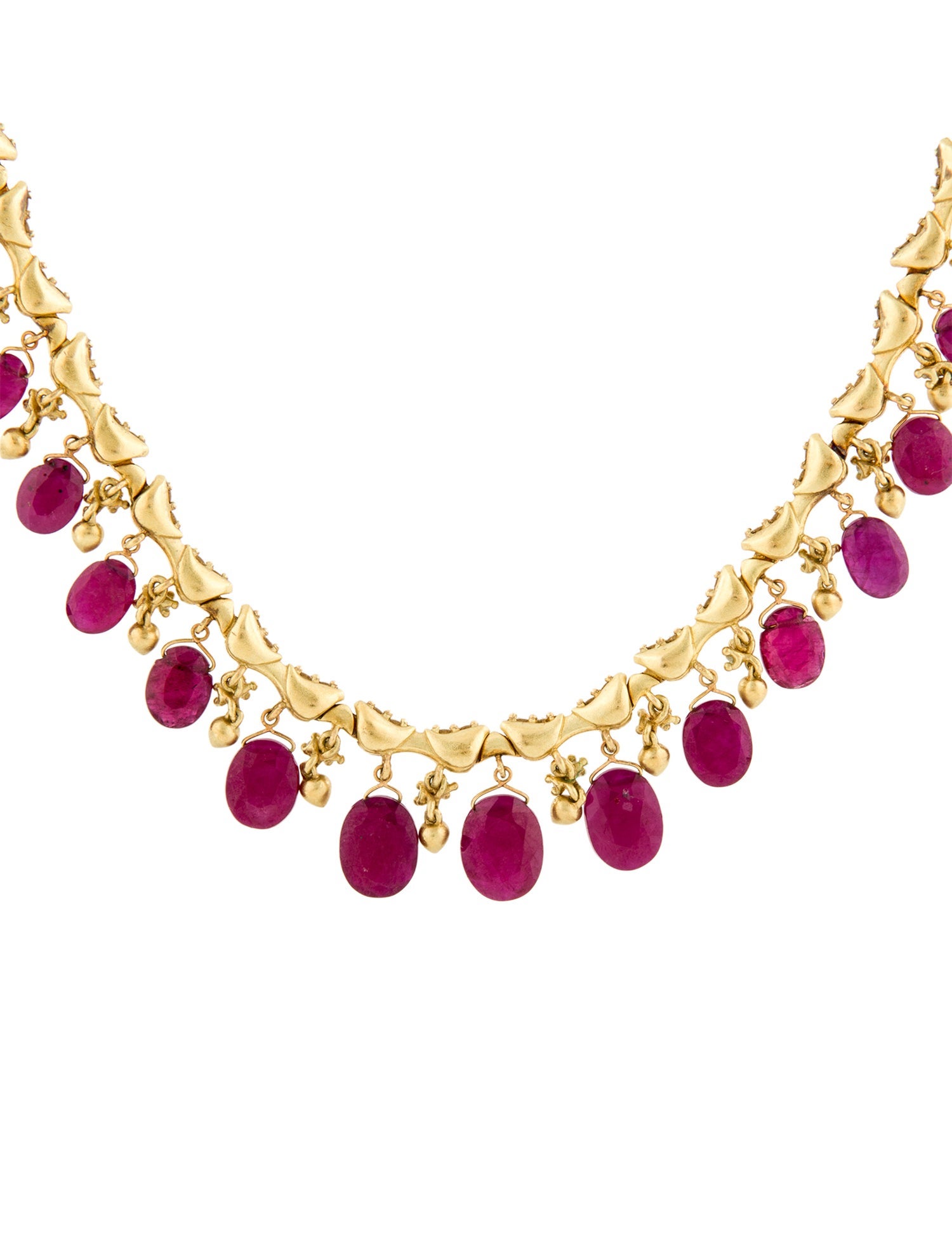 Paul Morelli 18K Ruby & Diamond Necklace