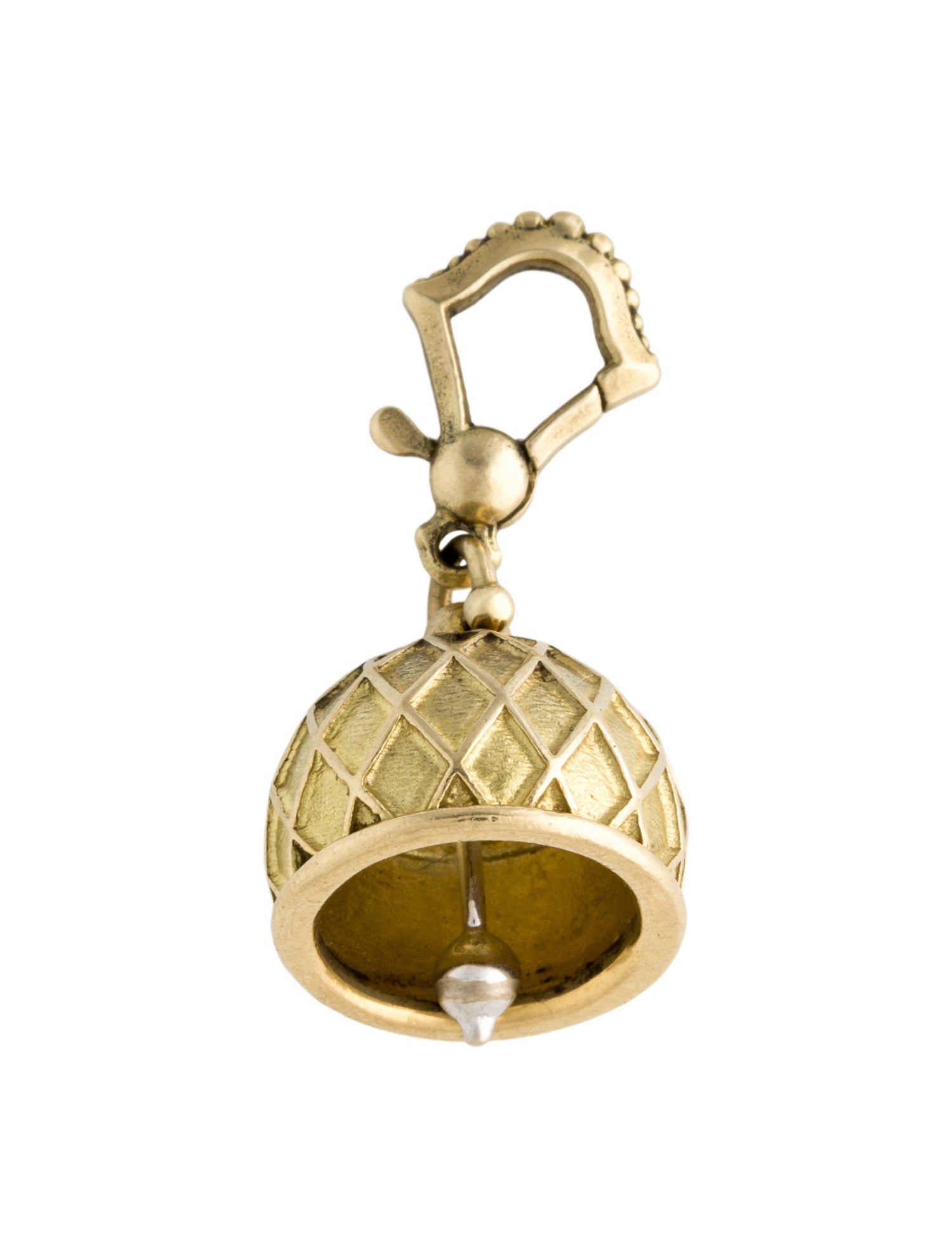 Paul Morelli 18K Vaulted Meditation Bell Pendant