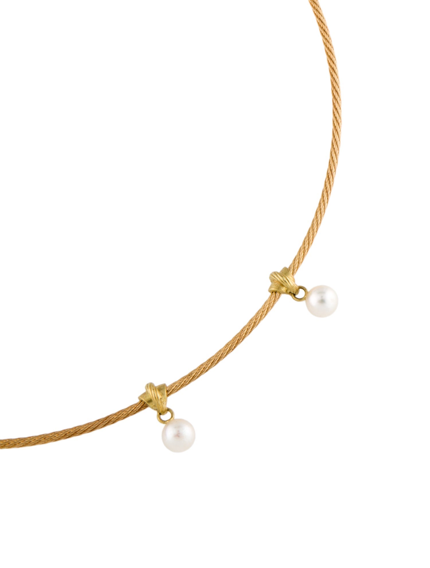 Paul Morelli 18K Pearl Station Necklace