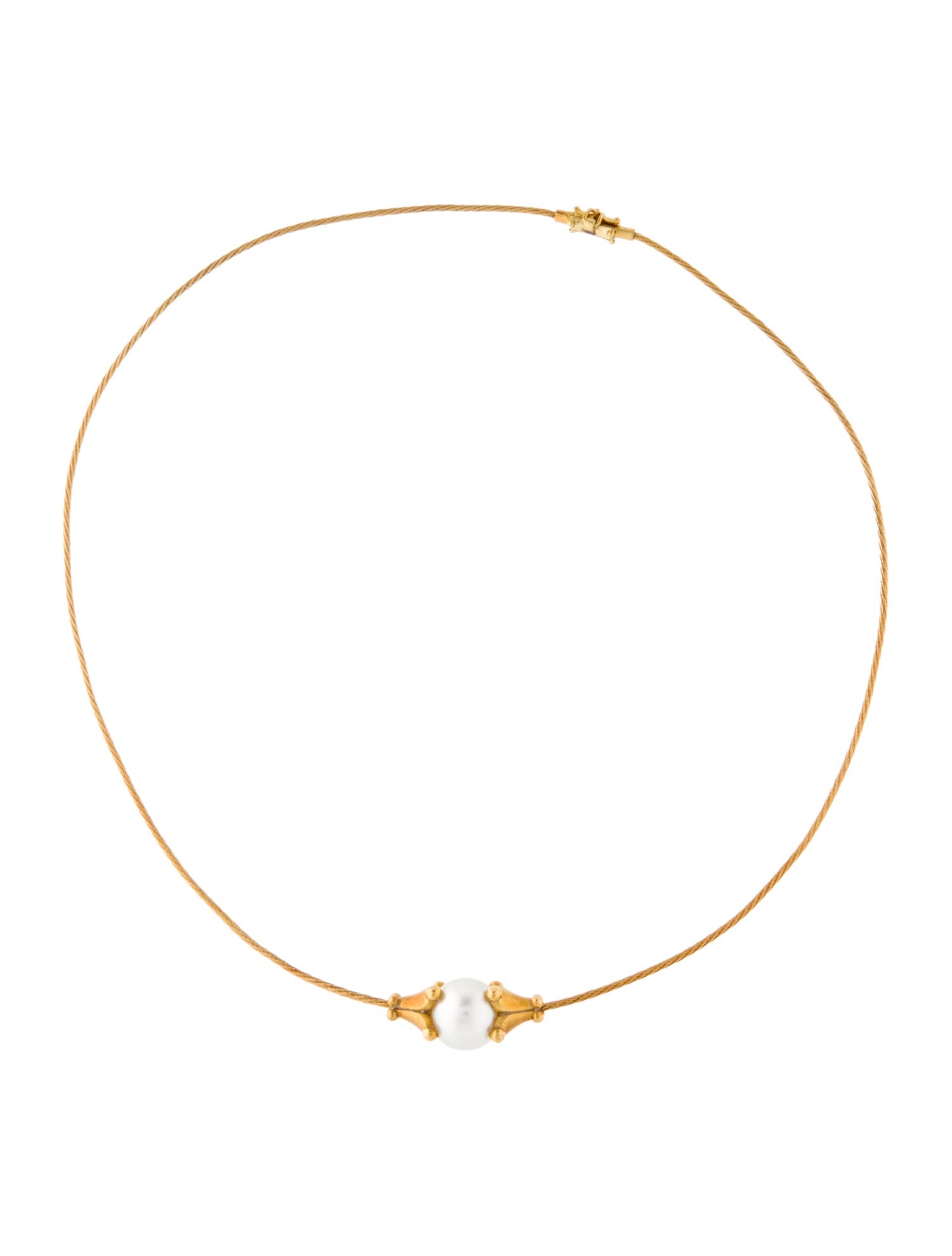 Paul Morelli 18K Pearl Collar Necklace