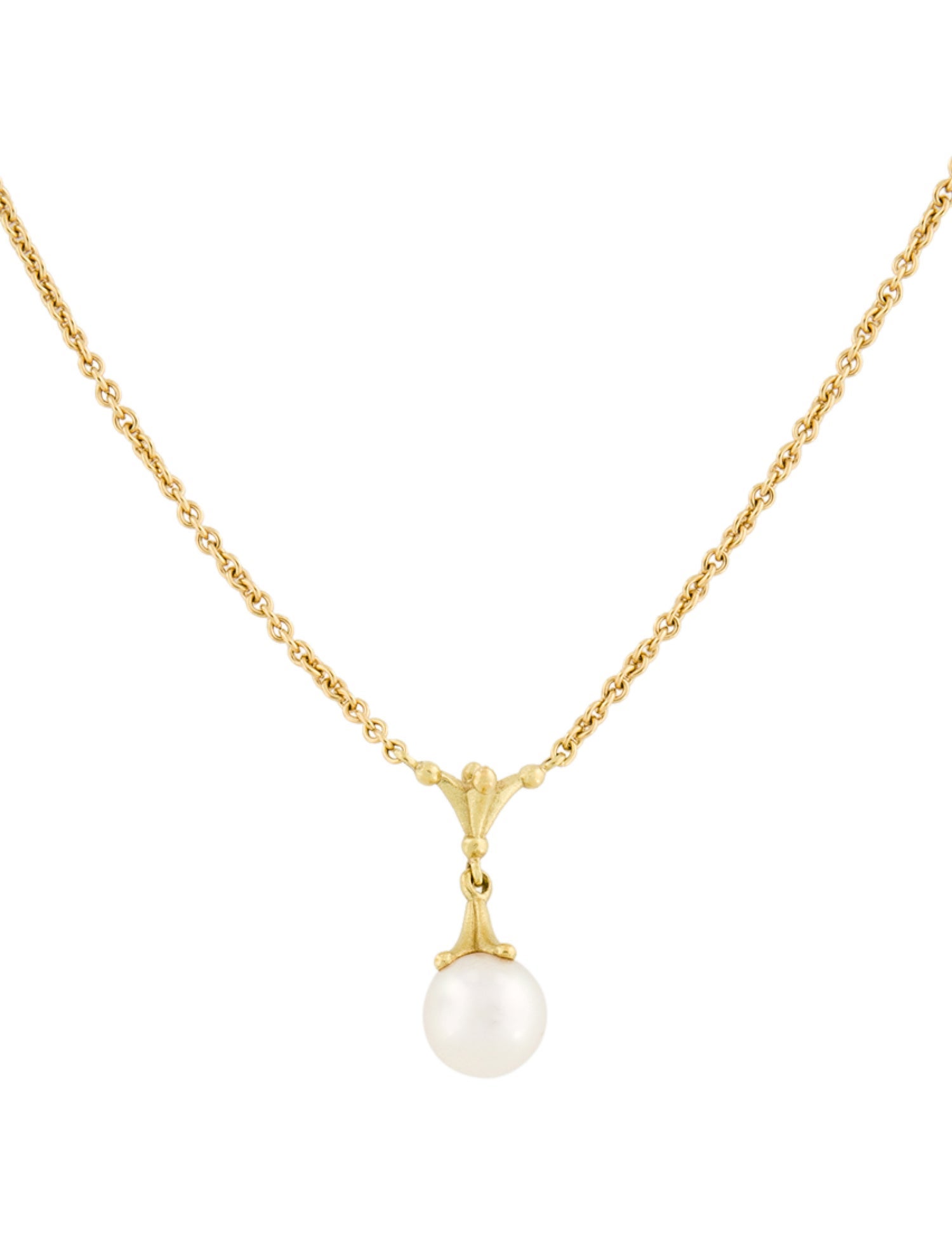 Paul Morelli 18K Pearl Pendant Necklace