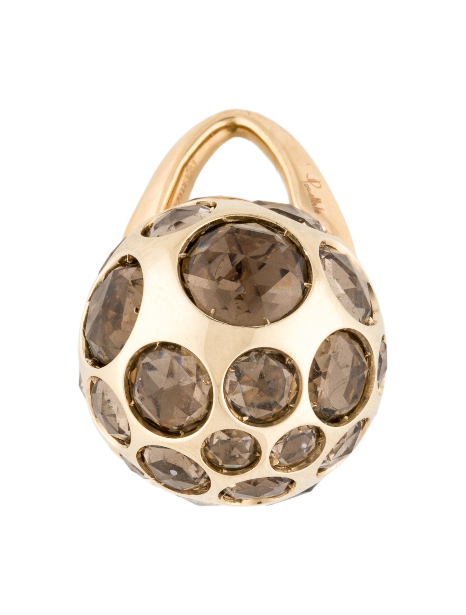 Pomellato 18K Smoky Quartz Harem Pendant