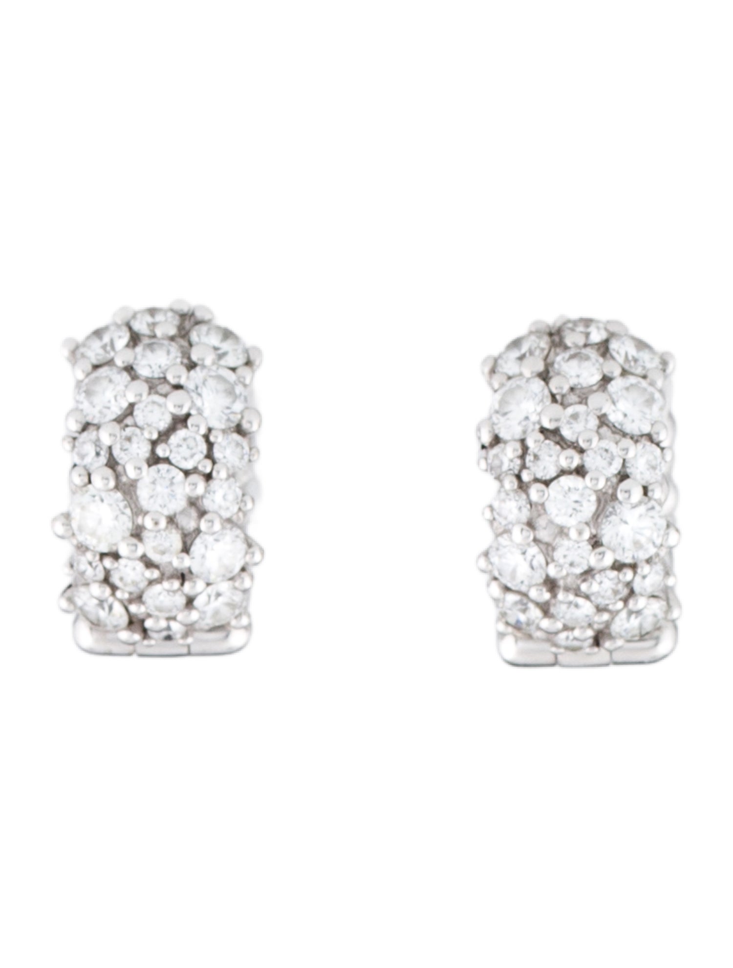 Paul Morelli 18K Diamond Confetti Huggie Earrings