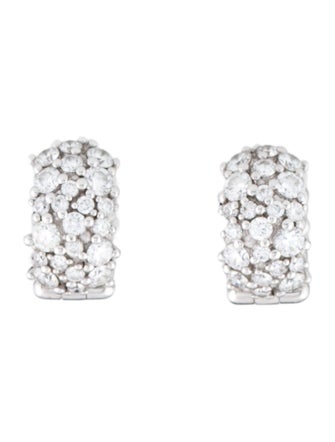 Paul Morelli 18K Diamond Confetti Huggie Earrings