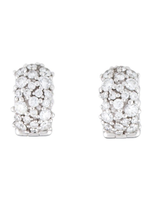 Paul Morelli 18K Diamond Confetti Huggie Earrings
