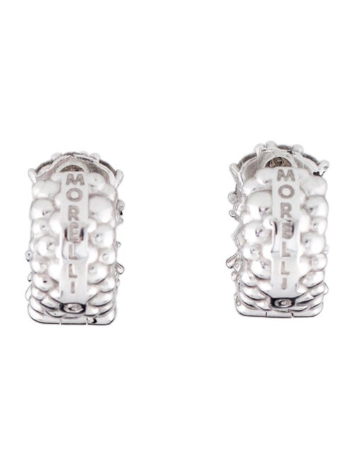 Paul Morelli 18K Diamond Confetti Huggie Earrings