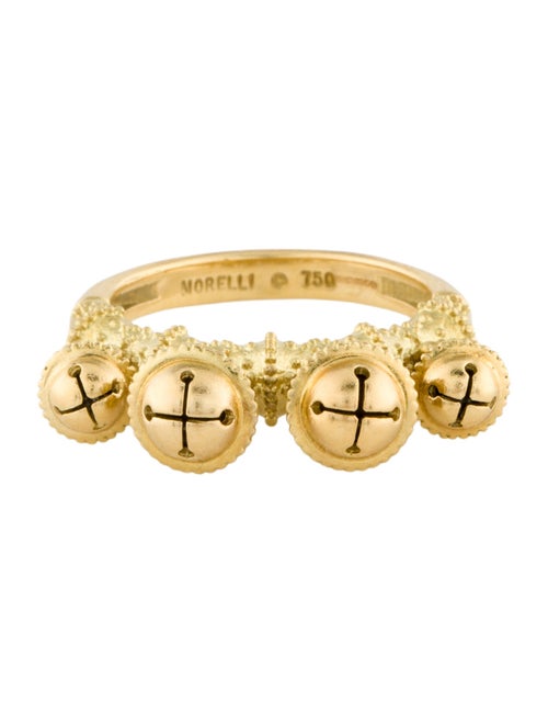 Paul Morelli 18K Four Bell Band