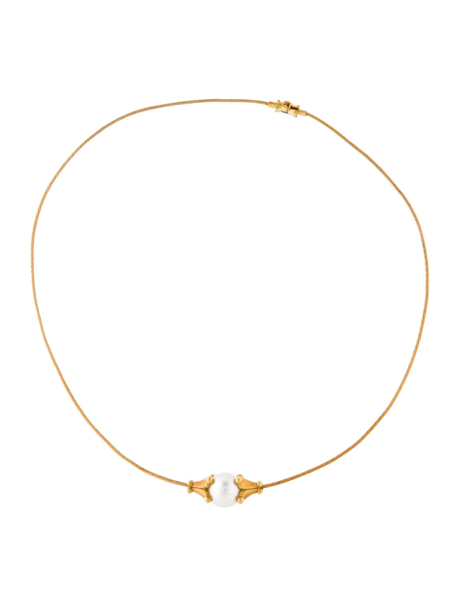 Paul Morelli 18K Pearl Collar Necklace