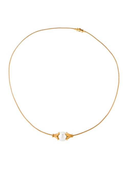 Paul Morelli 18K Pearl Collar Necklace