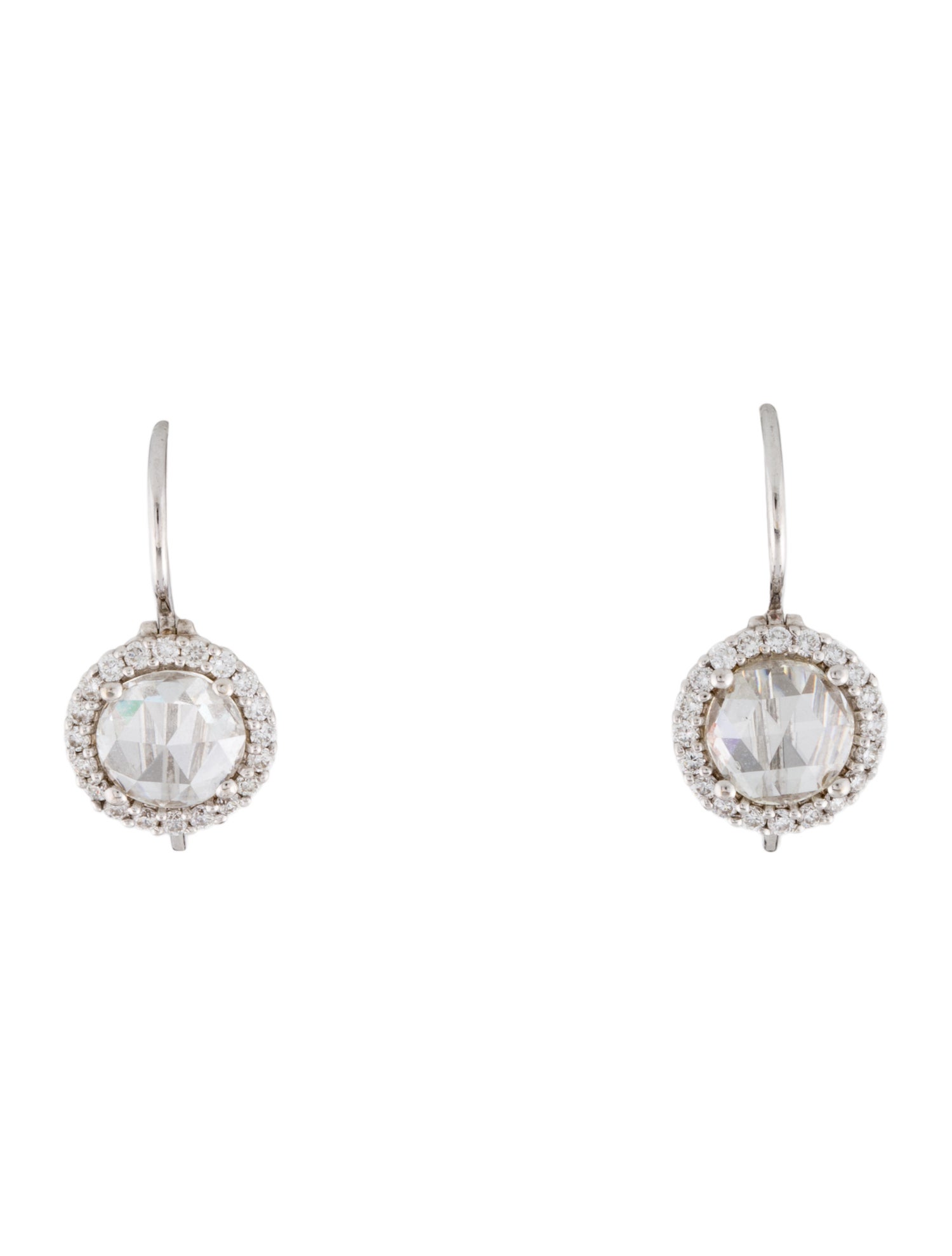 Paul Morelli 18K 1.07ctw Diamond Drop Earrings