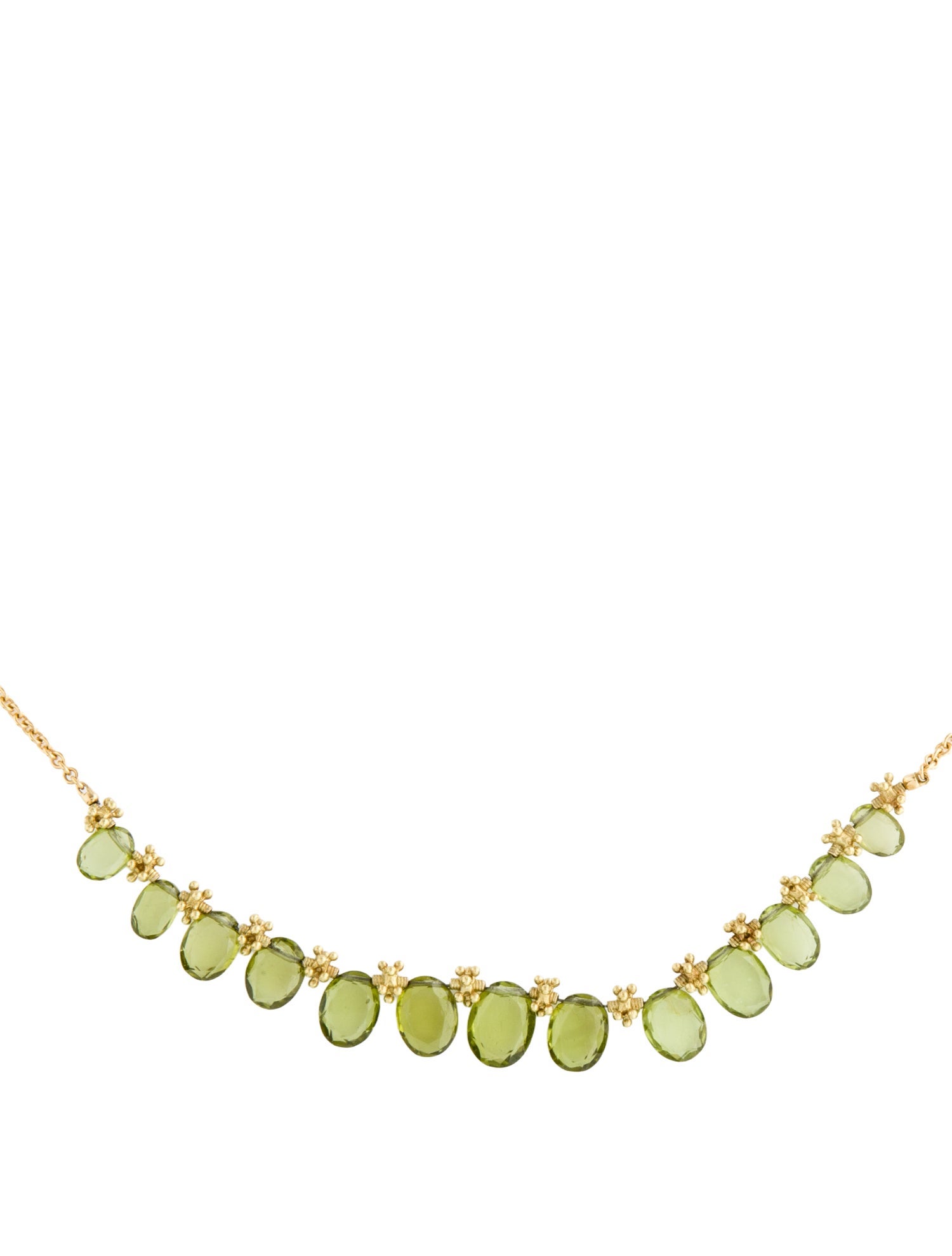 Paul Morelli 18K Peridot Choker Necklace