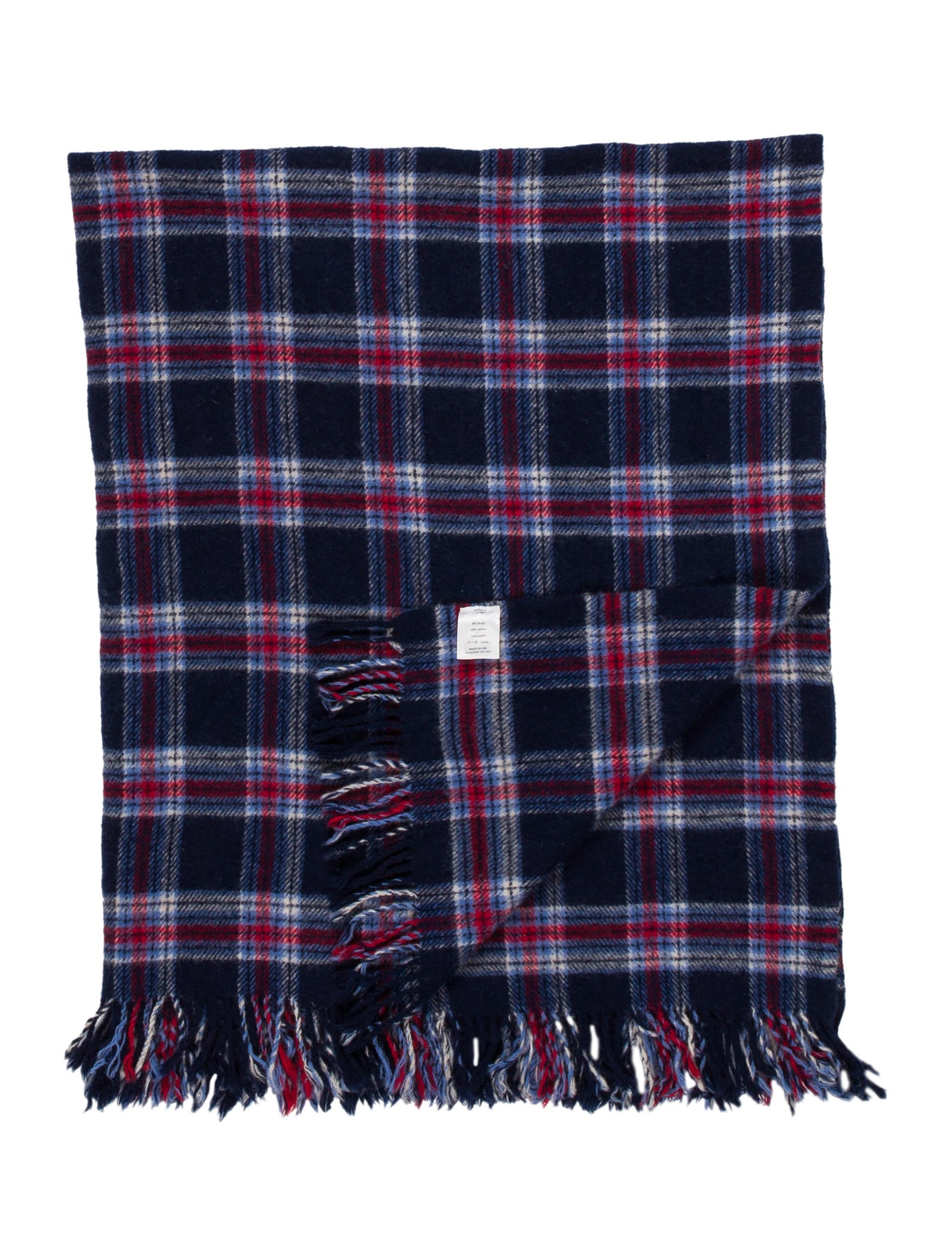 Pendleton Wool Plaid Throw Blanket - Pillows And Throws - PNDDL20022 The RealReal