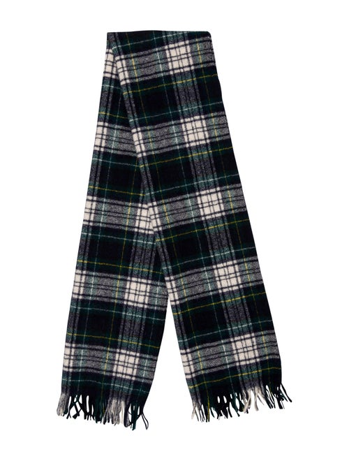 Pendleton Virgin Wool Plaid Scarf green