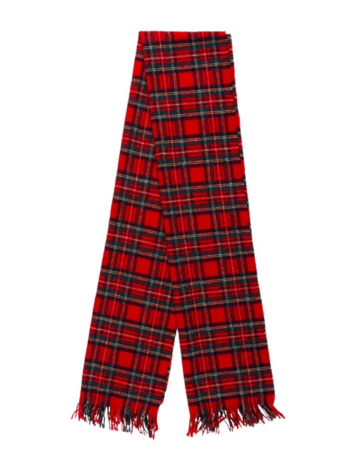 Pendleton Virgin Wool Plaid Print Scarf Wool