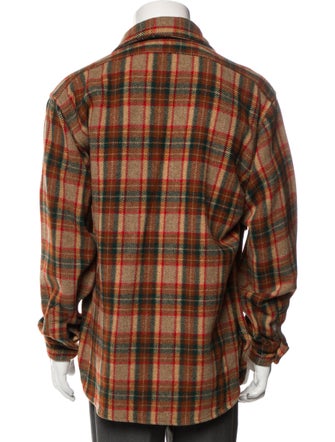 Pendleton Virgin Wool Plaid Print Shirt